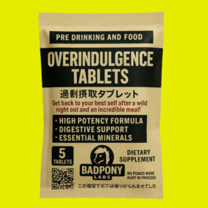 Overindulgence Tablets